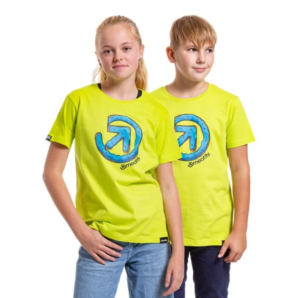 Kinder-T-Shirt Meatfly Donut gelb