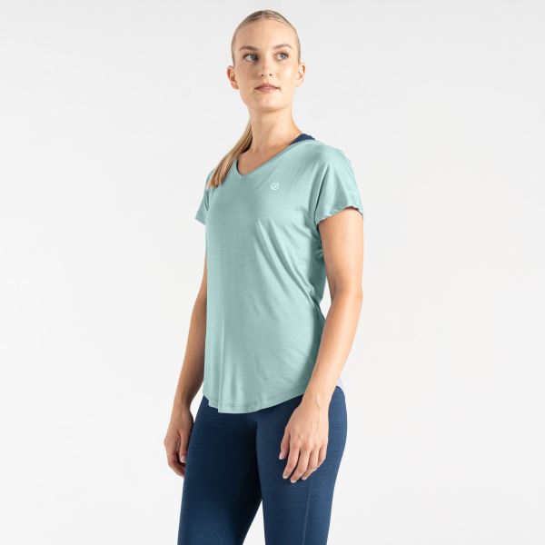 Damen Funktions-T-Shirt Dare2b VIGILANT mint