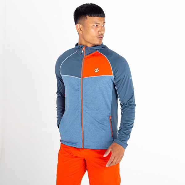 Herren Sweatshirt Dare2b CONTEND Core blau-grau / orange