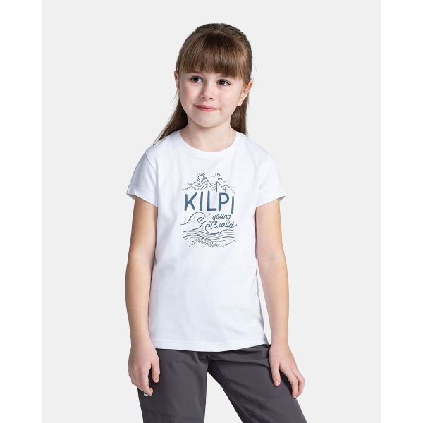 Mädchen T-Shirt Kilpi MALGA-JG weiß