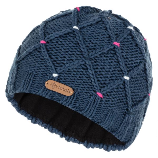 Damen Wintermütze Kilpi CROCHY-W dunkelblau UNI