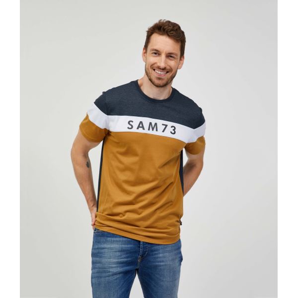 Herren T-Shirt KAVIX SAM 73 gelb