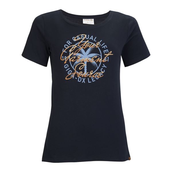 Damen-Baumwoll-T-Shirt Killtec 111 dunkelblau