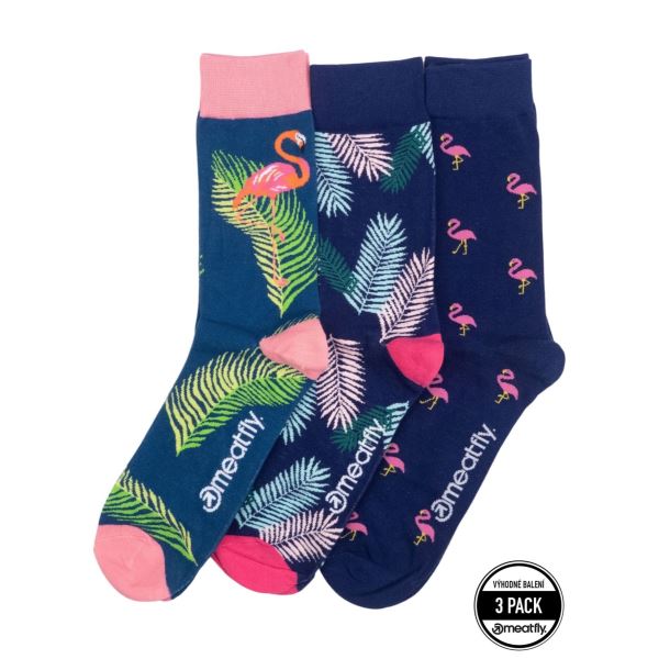Unisex-Socken Fleischfliege Flamingo