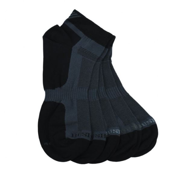 Unisex-Socken BUSHMAN Short Set 2.5 schwarz