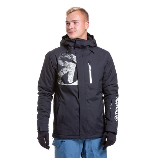 Herren SNB & SKI Jacke Meatfly Shader schwarz