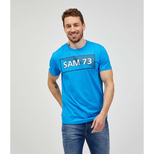 Herren T-Shirt FENRI SAM 73 blau