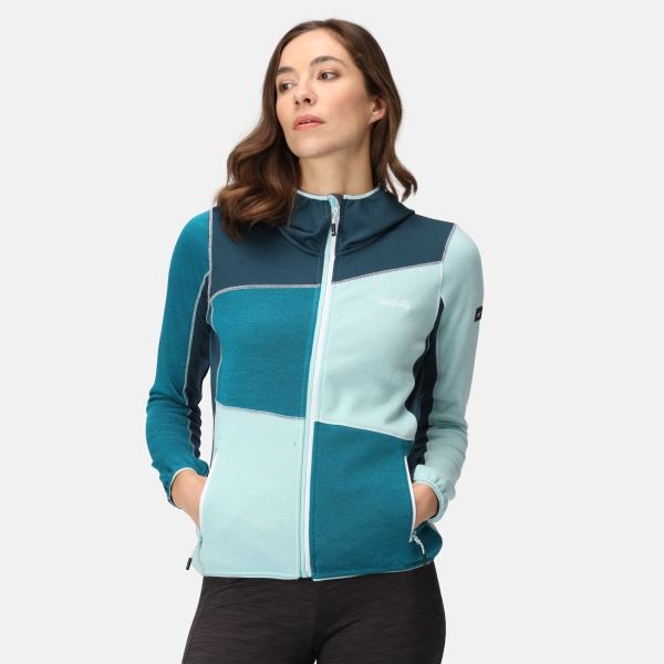 Damen-Fleece-Sweatshirt Regatta WALBURY VI blau