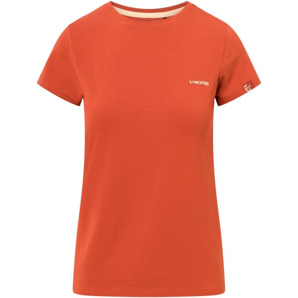 Damen-T-Shirt aus Bambus Viking Harvi orange