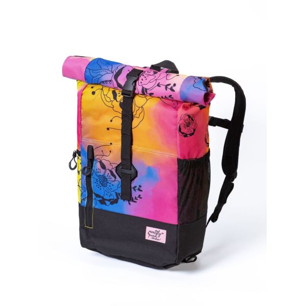 Meatfly Holler Rucksack blau/rosa