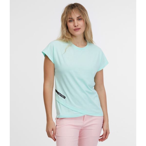 Damen T-Shirt CRISTAL SAM 73 grün