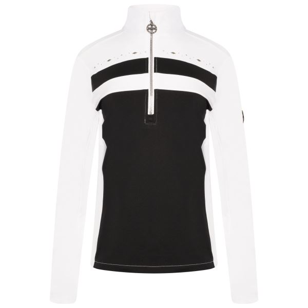 Damen-Sweatshirt Dare2b CRYSTALLIZE Core weiß/schwarz