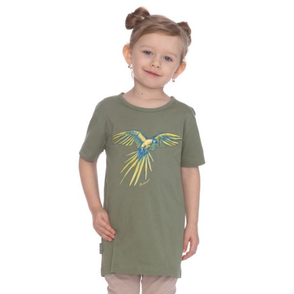 Kinder-T-Shirt BUSHMAN MARABU II grün