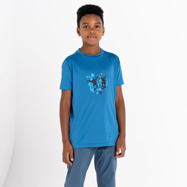 Kinder Funktions T-Shirt Dare2b AMUSE blau