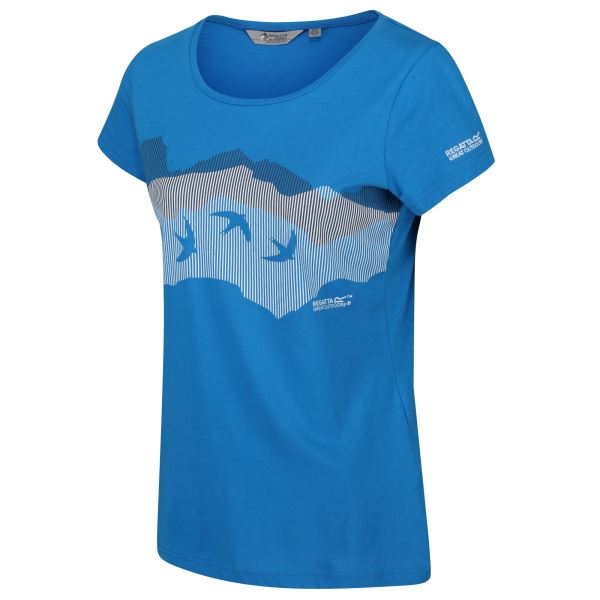 Damen T-Shirt Regatta BREEZED blau