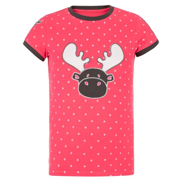 Kinder T-Shirt KILPI MALGA-JG pink
