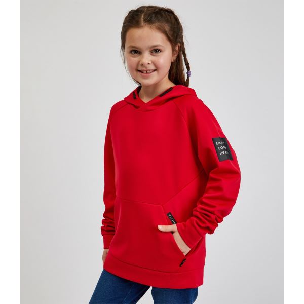 Mädchen-Sweatshirt VIRGO SAM 73 rot