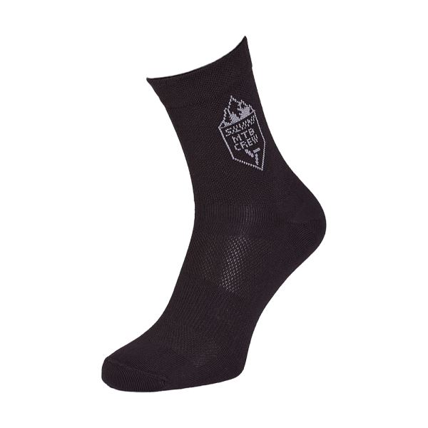 Unisex-Socken Silvini Bevera schwarz/grau