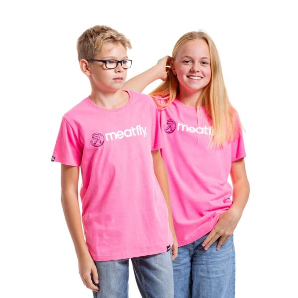 Kinder-T-Shirt Meatfly Donut rosa