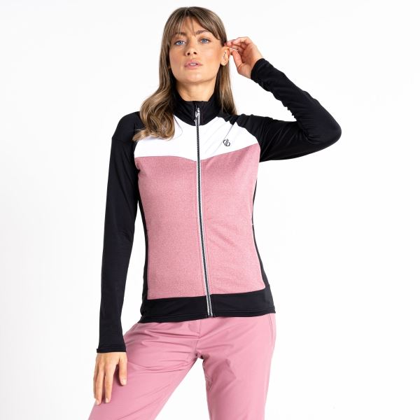 Damen-Sweatshirt Dare2b ELATION II rosa/schwarz