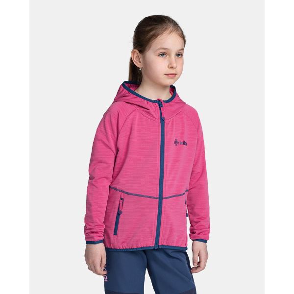 Technisches Sweatshirt für Mädchen Kilpi MEMPHIS-JG rosa