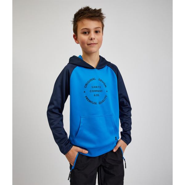 Jungen-Sweatshirt DRACO SAM 73 blau