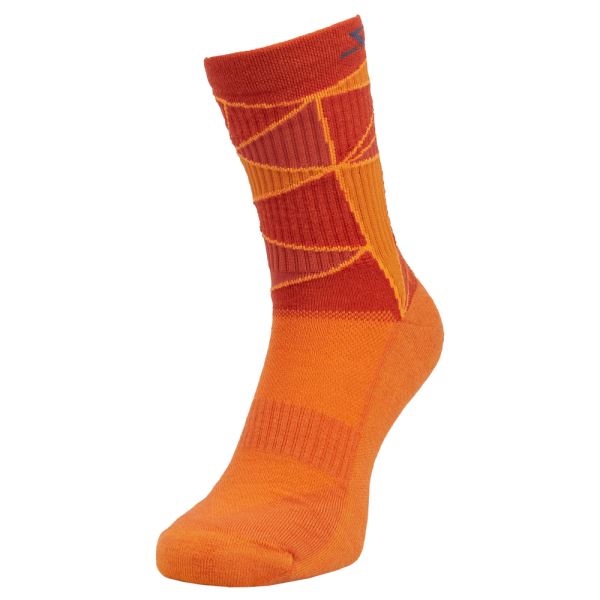 Isolierte Unisex-Socken Silvini Vallonga orange