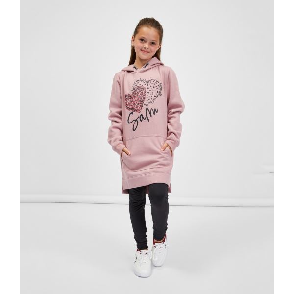 Mädchen-Sweatshirt VALLT SAM 73 rosa