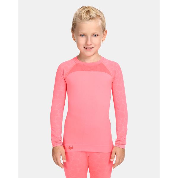 Nahtloses Thermo-T-Shirt für Mädchen Kilpi CAROL-JG rosa
