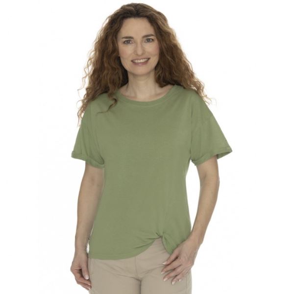 Damen T-Shirt BUSHMAN DENA grün