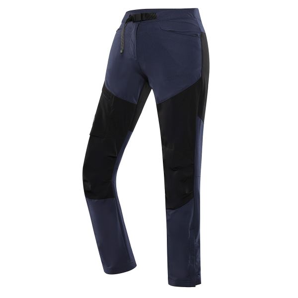 Damen-Softshellhose mit DWR-Behandlung ALPINE PRO AKANA blau