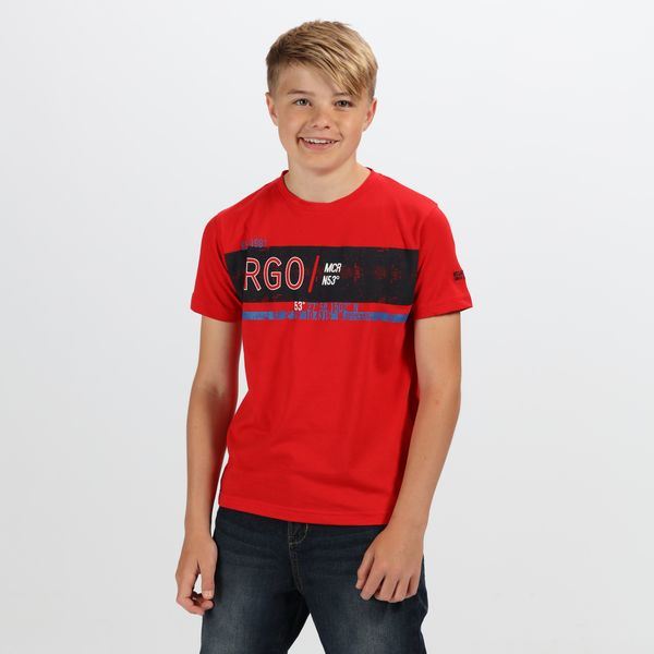 Kinder T-Shirt Regatta BOSLEY II rot