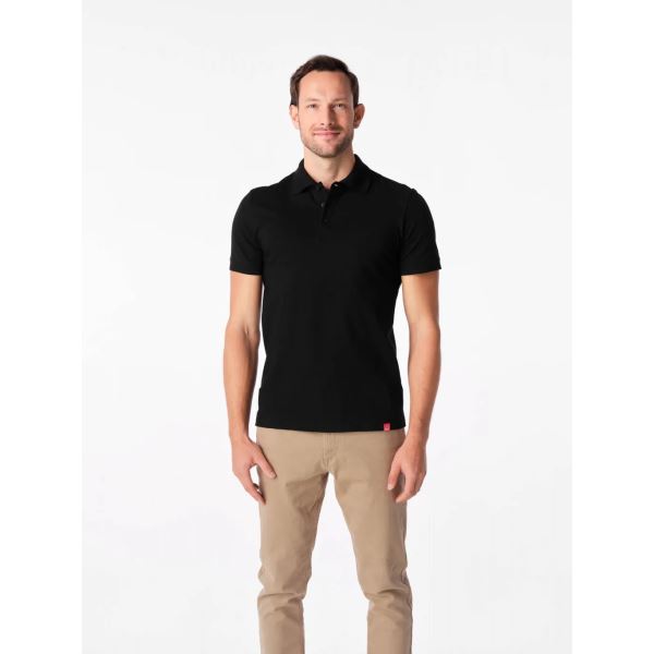 Herren-Poloshirt CityZen DAX schwarz