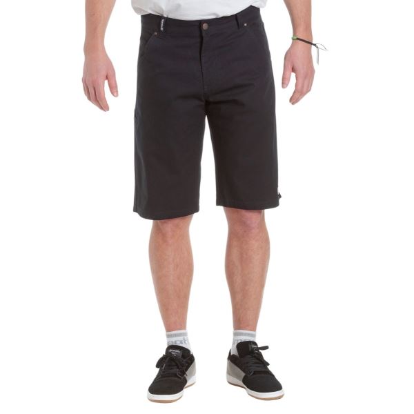 Herren Meatfly Bobber Shorts Schwarz