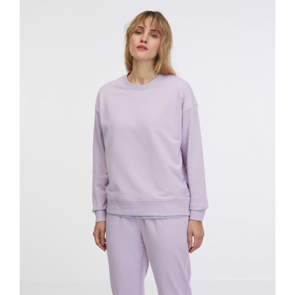 Damen-Sweatshirt LUANA SAM 73 lila