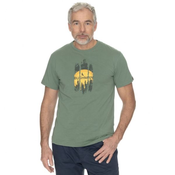 Herren T-Shirt BUSHMAN BRAZIL grün