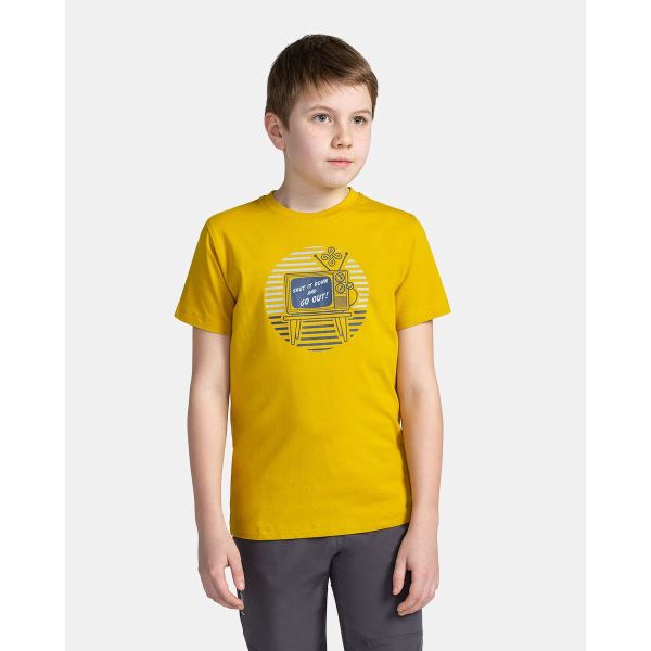 Jungen T-Shirt Kilpi SALO-JB gelb