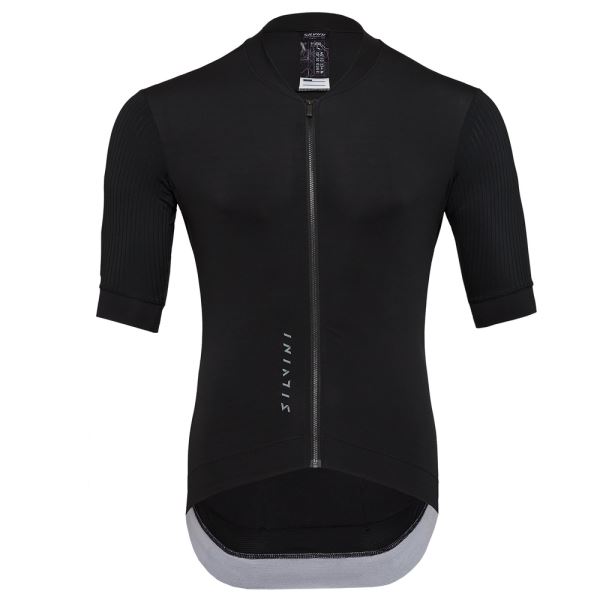 Herren-Radtrikot Silvini Trafoi schwarz