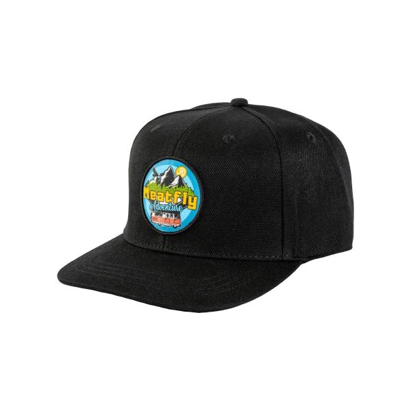 Meatfly Tyler Snapback Cap Schwarz