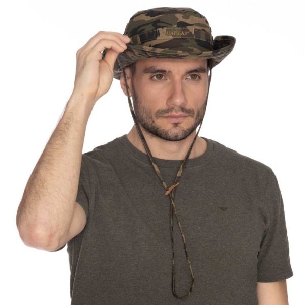 Unisex-Mütze BUSHMAN HOBO CAMO Khaki