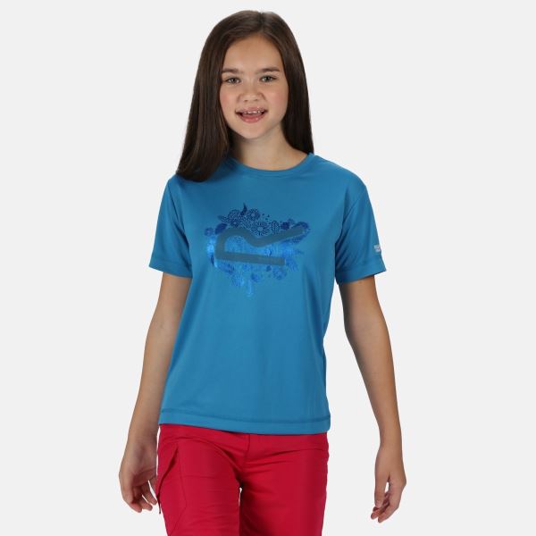 Kinder Funktions-T-Shirt Regatta ALVARADO V blau
