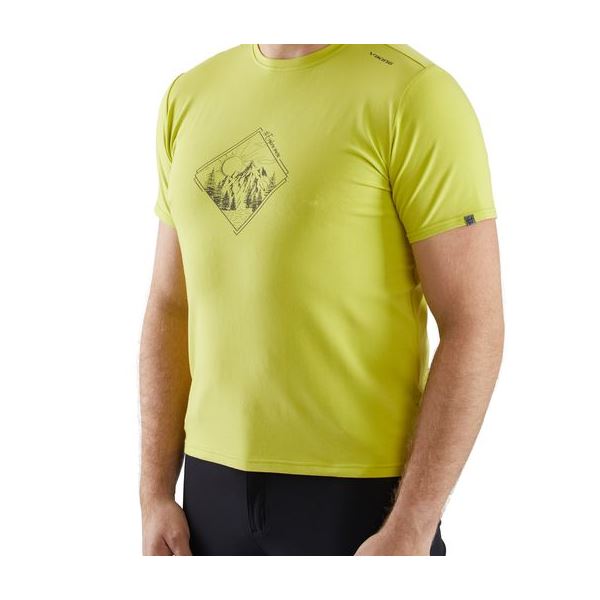 Bambus-T-Shirt für Herren VIKING LAKO gelb