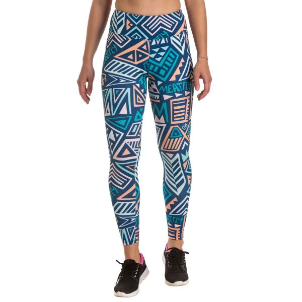 Damenleggings Meatfly Arabel blau