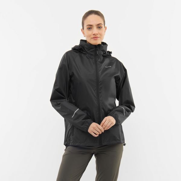 Damen Outdoorjacke Viking Rainier schwarz