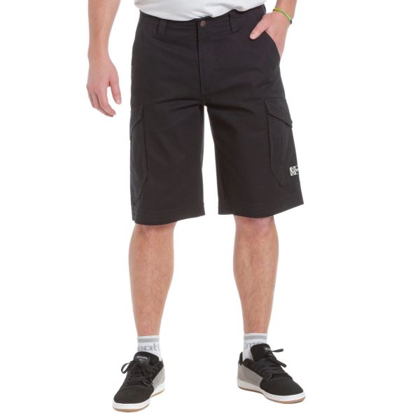 Herrenshorts Meatfly Icon schwarz