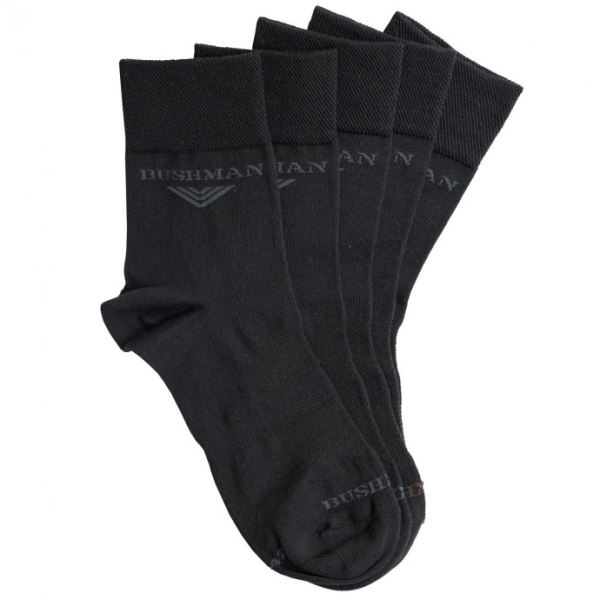 Socken BUSHMAN MODAL Set 2,5 schwarz