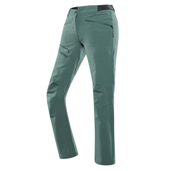 Damen Softshellhose ALPINE PRO RAMELA grün