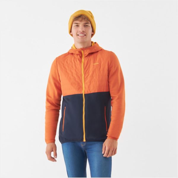 Herren Outdoorjacke Viking Creek orange/dunkelblau