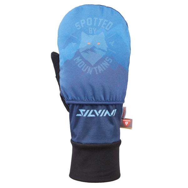 Unisex-Primaloft-Handschuh Silvini Montignoso blau
