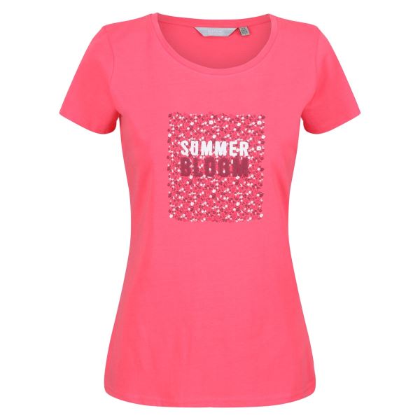 Damen T-Shirt Regatta BREEZED II rosa